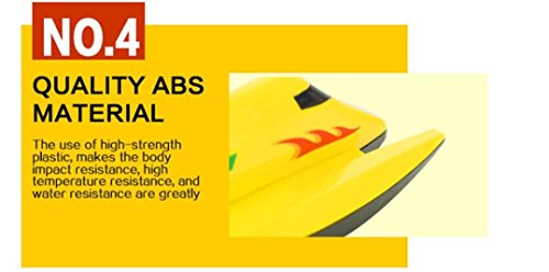 VENMO 4 Channel 2.4G Remote Control RC Boat Toy Pools Water Sport Speed Boat Toys In Pools For Kids Bath Outdoor (Yellow) reviews VENMO 4 Channel 2.4G Remote Control RC Boat Toy Pools Water Sport Speed Boat Toys In Pools For Kids Bath Outdoor (Yellow)