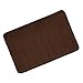 Produktbild YunNasi 50x80CM Weich und Saugfähig Memory Foam Fußmatte Badematte Badvorleger, Braun