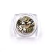 Sindy 1 Box Ultra-thin 3D Nail Decorations Time Wheel Steam Punk Style Metal Manicure Nail Art Decoration (Copper)