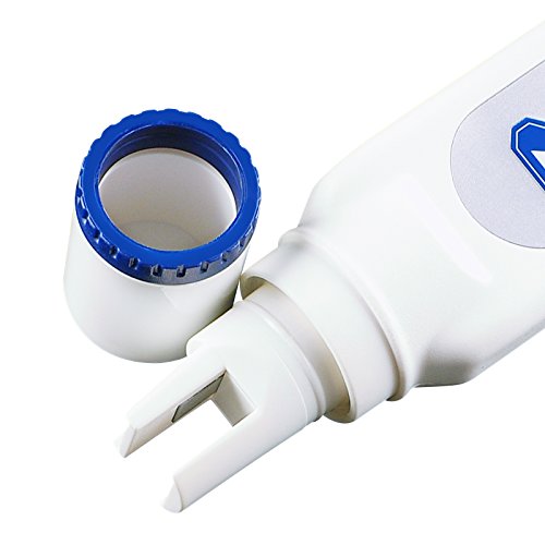 Digitale Salinensalz Wasserqualität Meter Tester Checker Wasser Pool und Koi Fisch Teich, Hydroponik, Gartenarbeit, Aquarien mit Temperatur 70ppt Wasserqualität Tester IP65 Wasserdichte Rate - 8