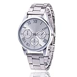 Wenwenzui-DE Casual Style Quarz-Armbanduhr Flash Strap Glitter Powder Armbanduhr