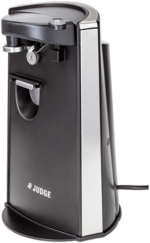Judge Electric Can Opener - Judge 3 in 1 Electric Can Opener with Knife Sharpener and Bottle Opener.