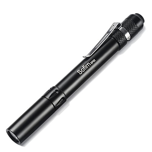 Sofirn 240-Lumen helle Minitaschenlampe Cree XPG2 LED Penlight, Wasserdicht Pocket-Taschenlampe mit Klipp, angetrieben durch 2pcs AAA-Batterien