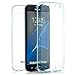 Price comparison product image Samsung Galaxy A5 (2014) Case, Full Body Silicone Cover [Zanasta Designs] Ultra Slim Premium Soft Shell Crystal 360° Front- and Back Phone Protection, Clear Blue
