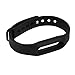 Produktbild funnytoday365 schwarz Farbe Ersatz Silikon TPU Handgelenk Handschlaufe für Xiaomi miband Smart Armband Armbanduhr mi Band