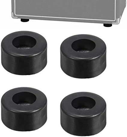HEX 4x Large Rubber Feet Replacement Case Speaker Cabinets Rack Cabinets Bass Guitar