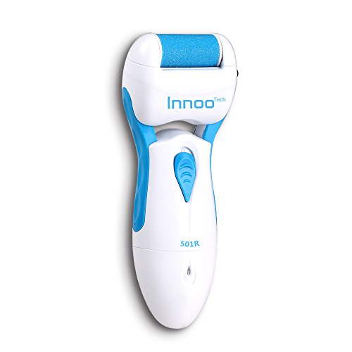 Pedicure Hard Skin Remover - Innoo Tech Rechargeable Pedicure Foot File [Electric Callus Remover] Gently and Instantly Remove Dead, Hard, Coarse Skin and Calluses with 2 Free Rollers