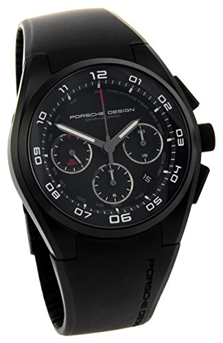 Porsche Design Dashboard Chronograph Automatic Black PVD Titanium Mens Watch Calendar 6620.13.46.1238