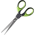 Nirosta Soft Grip Scissors, Home & Kitchen, Stainless Steel, 21x7x1cm, Grey & Green