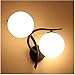 Produktbild Wisdom Kronleuchter Mini Style/Augenschutz Led/Modern/Contemporary Wall Lamps \U0026 Amp; Wandlampen Wohnzimmer/Schlafzimmer Metallwandleuchte 110-120V / 220-240V 5 Watt, Schwarz