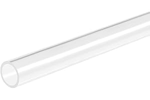 DMiotech Acryl Rohr starr Kunststoff Schläuche für Aquarien Wasserleitungen 24mm x 30mm 12" klar