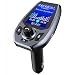 Produktbild Laxstory FM Transmitter Auto Bluetooth Radio Adapter Freisprecheinrichtung Verbesserte Version des 1.8" Farbbildschirms mit Dual USB Ladegerät für IOS Android (Grau)