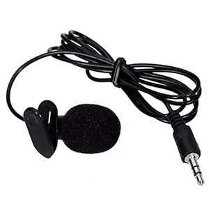 Dyno Professional Grade Lavalier Microphone Omnidirectional Mic with Easy Clip-on System for Recording YouTube/Interview/Video Conference/Podcast/Voice Dictation