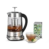 tee-wasserkocher bonavita gooseneck 1.7l STETS AUF TEMPERATUR: Dieser Teekocher besitzt 4 voreingestellte individuelle Temperatur-Programme (70/ 80/ 90/ 100 °C) - somit kann auch bei sensiblen Teesorten ein optimales Geschmackerlebnis erzielt werden.