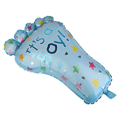 MagiDeal Baby Shower Party Ballons (Fuß + Milchflasche) + „Mum to be“ Schärpe Set - 8