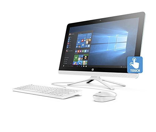 HP 24-g050ng (X0Y31EA) 60,45 cm (23,8 Zoll / FHD IPS Touchscreen) All in One Desktop PC (Intel Core i5-6200U, 8 GB RAM, 1 TB SSHD, Intel HD-Grafikkarte 520, Windows 10 Home 64), Weiß - 7