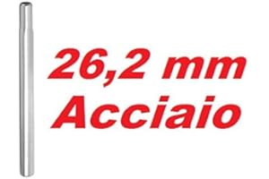 CICLOSPORT Canotto Tubo Reggisella candela ACCIAIO 25,8 - 26,0 - 26,2 - 26,4 - 28,6 ARGENTO per bicicletta City Bike - MTB - Sport - Olanda - Uomo Donna …