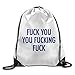 Produktbild Cupsbags Unisex Fuck You Shameless Lip Gallagher Sports Drawstring Backpack Bag
