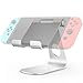 Produktbild MoKo Nintendo Switch Ständer - 210°Grad Multi-Winkel Aluminium Desktop Halterung für Gaming Nintendo Switch 2017, Silber