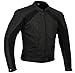 Produktbild Misano Sports Bike Track Day Matt Schwarz Leder Motorrad-Jacke schwarz schwarz