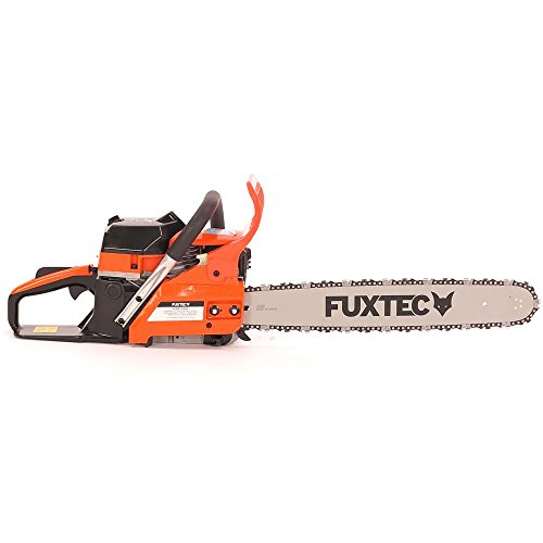 FUXTEC Benzin Kettensäge FX-KSE152 Schwert 50 cm Kette 52 cc Motorsäge MS Motorkettensäge PS Säge - 5