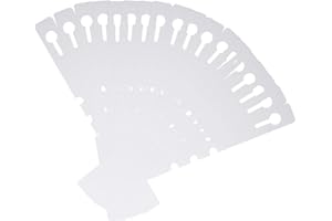 QincLing 200 PCS Waterproof Tree Tags - White Nursery Plant Labels, Plastic Wrap Around Hanging Markers With Loop Lock for Garden