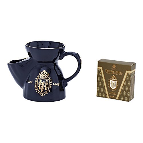 Truefitt and Hill Navy Shaving Mug (with free refill)