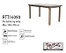 Produktbild Raffles Covers RTT16090 Schutzhülle Nur für Tischplatten Schutzhülle für rechteckigen Gartentisch, Abdeckhaube für Gartentisch, Gartenmöbel Abdeckung