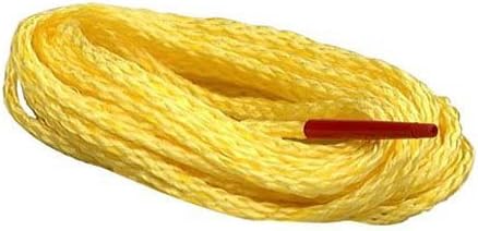 Lehigh Group DF450X Polypropylene Hollow Braid Rope, 1/4" x 50', Yellow