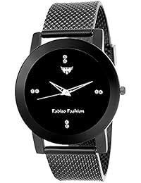 Fadiso Fashion Ff-0133 Black Dial Analogue Round Dial Watch For Women
