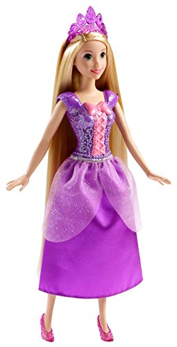 Imagen 4 de Princesas Disney - Muñeca, diseño Rapunzel (Mattel BBM05)