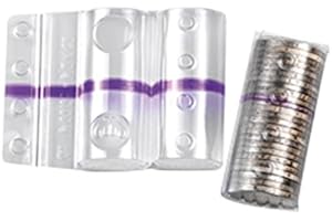 MEMOTAK Cilindri per Monete 2 euro 100 pz