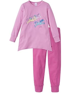 Schiesser Mädchen Zweiteiliger Prinzessin Lillifee Md Schlafanzug Lang