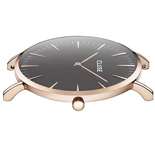 Cluse-Damen-Armbanduhr-Analog-Quarz-Leder-CL18018