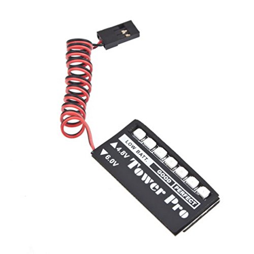 Rc Battery Monitoring Module RC Model 7 LED Receiver Battery Voltage Indicator Monitor Car auto 7led ...
