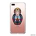 Produktbild blitz-versand-germany Blitz® Cat Schutz Hülle Transparent TPU Cartoon Comic iPhone  Matroschka Russia M3 iPhone 6 6s