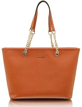 Michael Kors Damen Jet Set Travel Chain Top-Zip Multifunctional Schultertasche, Einheitsgröße