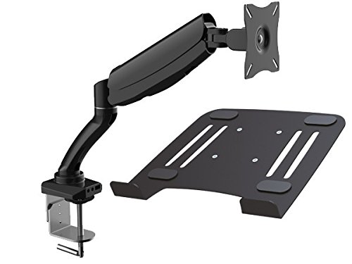 Laptop Tisch-Halterung mit Adapterplatte für Notebook Netbook Tablet PC Keyboard Spielkonsole Mediaplayer Modell: LT12-IP3B - 2