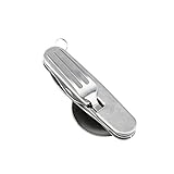 Este bolsillo utensilios se encarga de todas sus preocupaciones utensilio para comer cuando en el bosque.