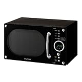  Daewoo KOR8A9RB Encimera Solo - Microondas (Encimera, Solo microondas, 23 L, 800 W, Tocar, Negro)