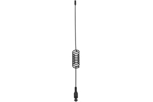Dilwe Antena de Simulación de Coche RC, Antena Decorativa de Control Remoto de Metal para Vehículo Accesorios de Actualización de Coche RC para Traxxas RC Crawler Car(175mm)