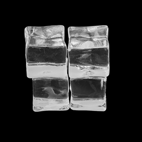 20pcs Künstliche Acryl Eiswürfeln Kristall Barwar Hochzeitsdeko – 3cm - 4