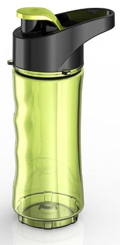SALCO SM-14 Mix undGo Smoothie Maker, Standmixer mit 2 verschließbaren Trinkflaschen, 300 ml und 600 ml, grün / weiß - 2