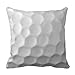 Produktbild Cotton Square Decorative Throw Pillow Case Cushion Cover Golf Ball Dimples Texture Pattern Pillow Case Cover For 18 X 18"