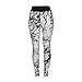 Produktbild UFACE Damen Druck-Strumpfhosen-beiläufige Sport-Yoga-Hosen-Bleistift-Hosen-Druck-Gamaschen-beiläufige Sport-Yoga-Hosen(,S/(34))