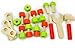 Allkindathings Childrens Wooden Rooster Tool Box Toy Nuts Bolts Hammer Screwdriver