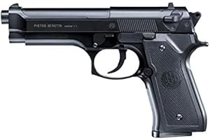 Umarex Beretta M92FS Noir Culasse Métal Spring 0.5J Adulte Unisexe, Taille unique