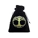 Produktbild Find Something Different Unisex-Kinder Tree Of Life Luxury Tarot Embroidered Velvet Münzbörsen, Mehrfarbig (Multicolour), One Size