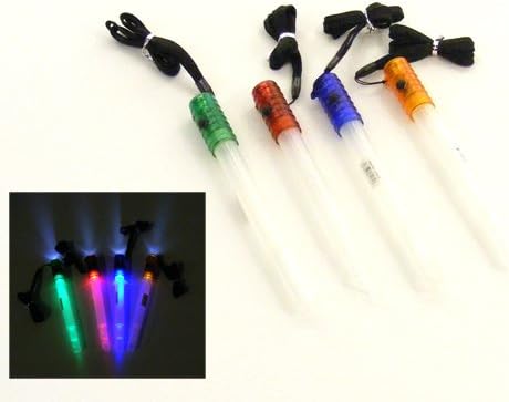 Glow stick torch with whistle- Green