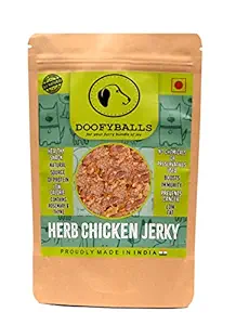 Doofyballs -Herb Chicken Jerky Natural and Healthy Treats for Dogs- 100% Natural and Healthy Treats for Dogs- Contains Rosemary and Thyme which boosts Immunity?